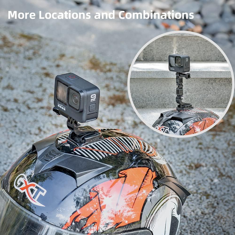 Kit de Montaje en Barbilla para Casco de Motocicleta GoPro