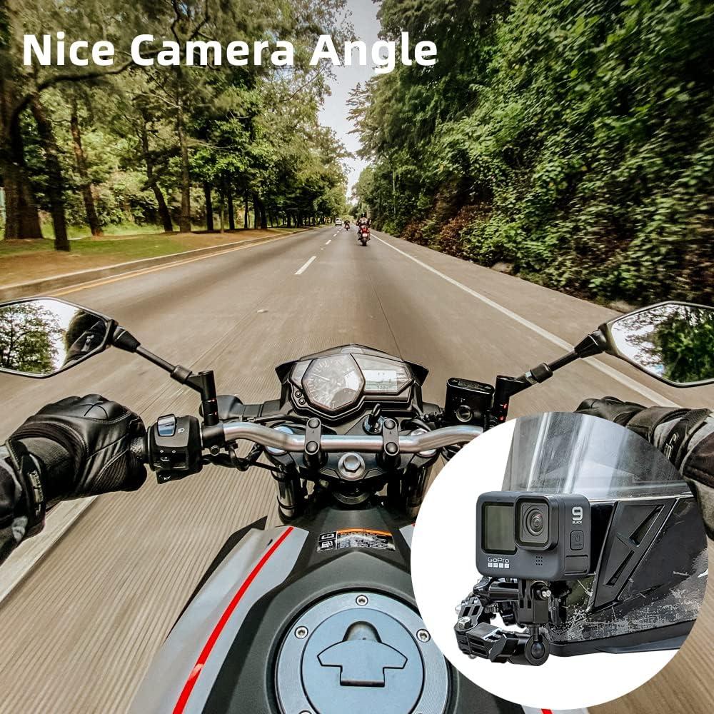 Kit de Montaje en Barbilla para Casco de Motocicleta GoPro