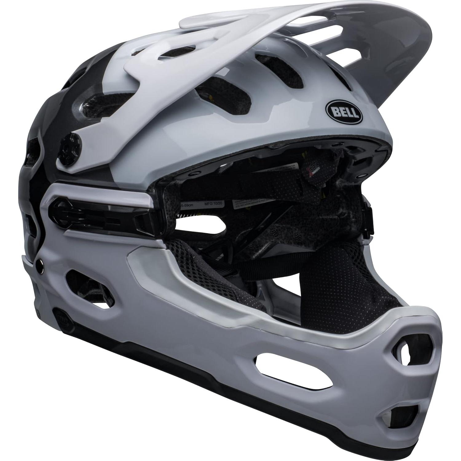Casco BELL Super 3R MIPS Ciclismo Adulto Blanco/Negro