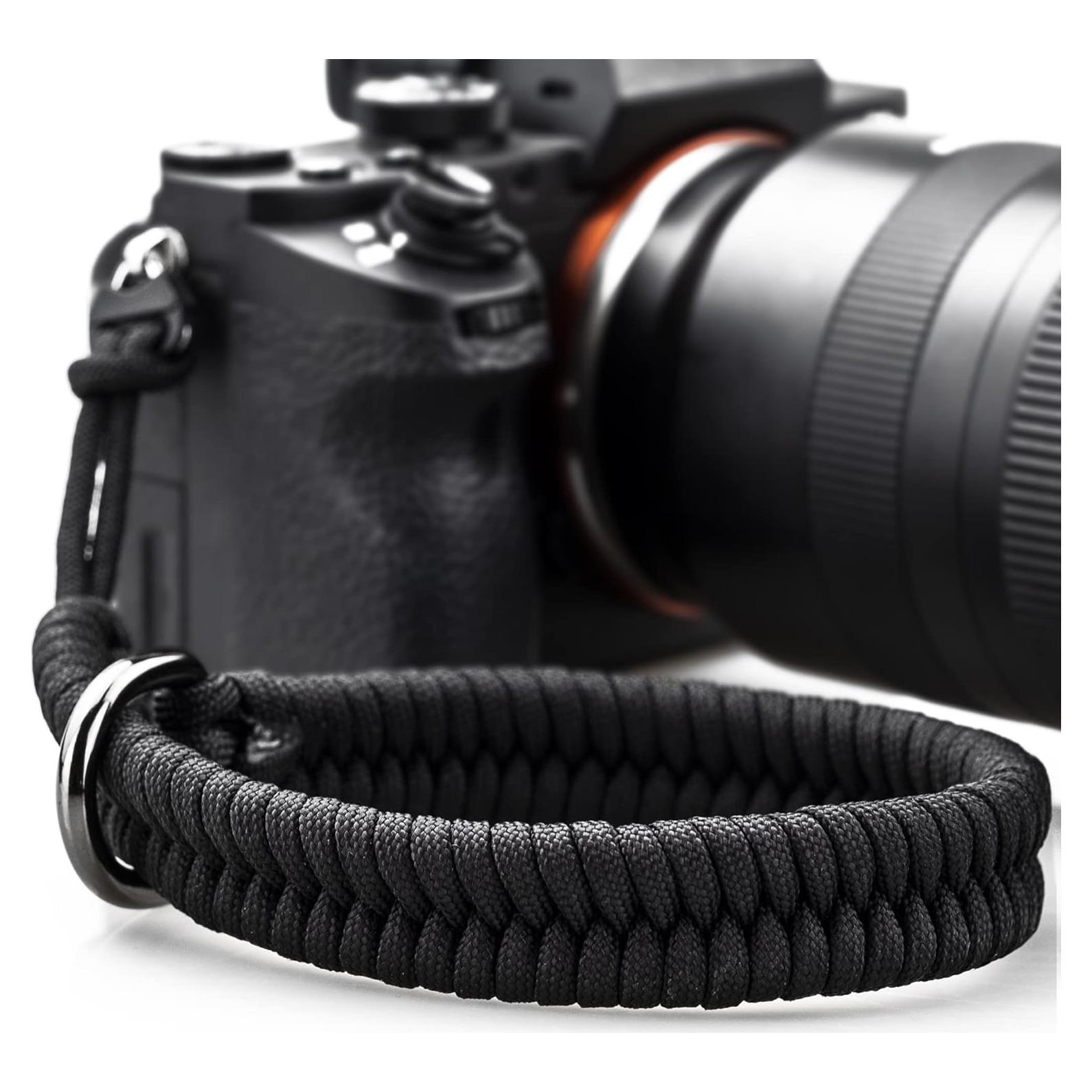 Correa de muñeca para cámara DSLR HAI BEN, 40.64 cm, Negro