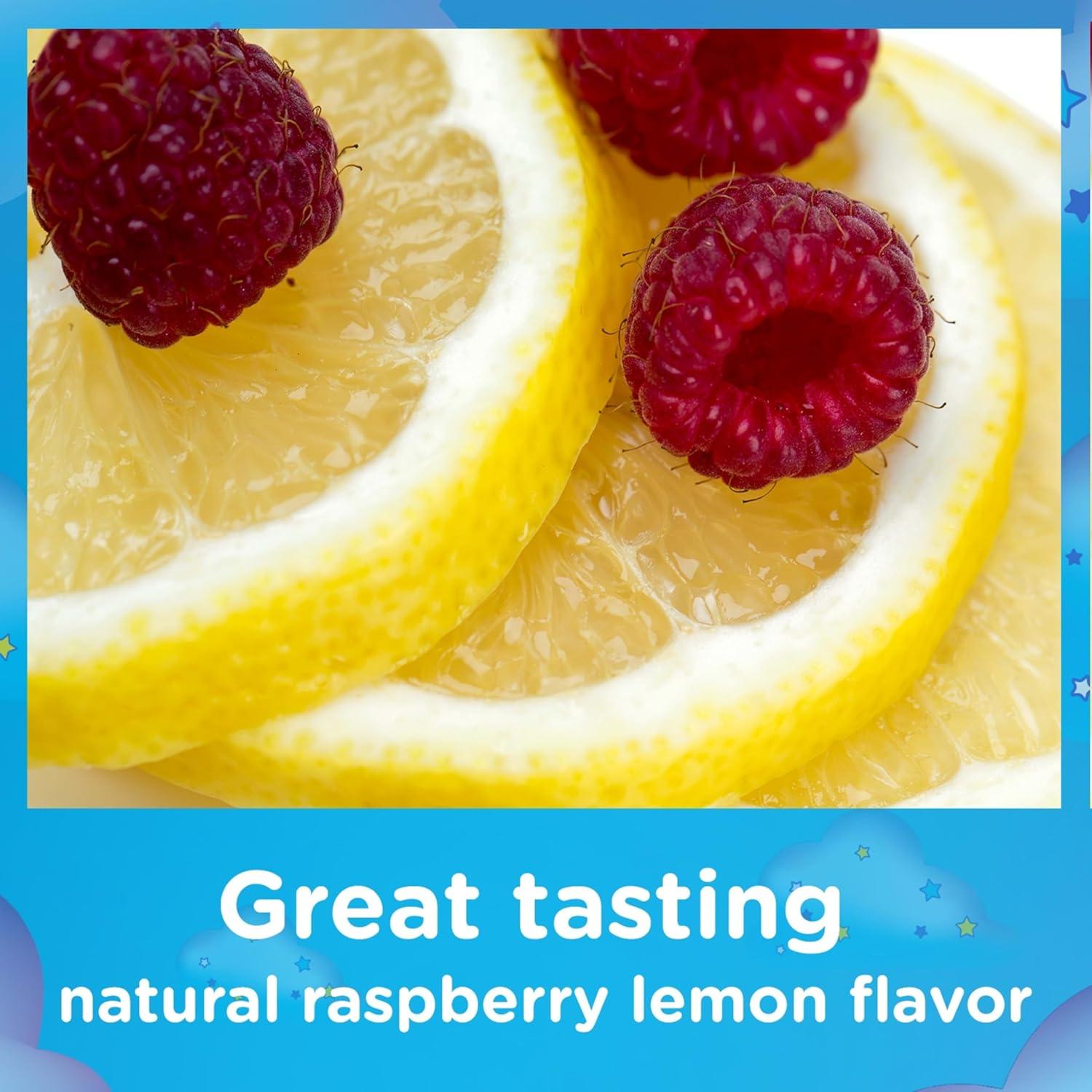 Gomitas Suaves para Dormir Zarbee's Niños 30ct Limón Frambuesa