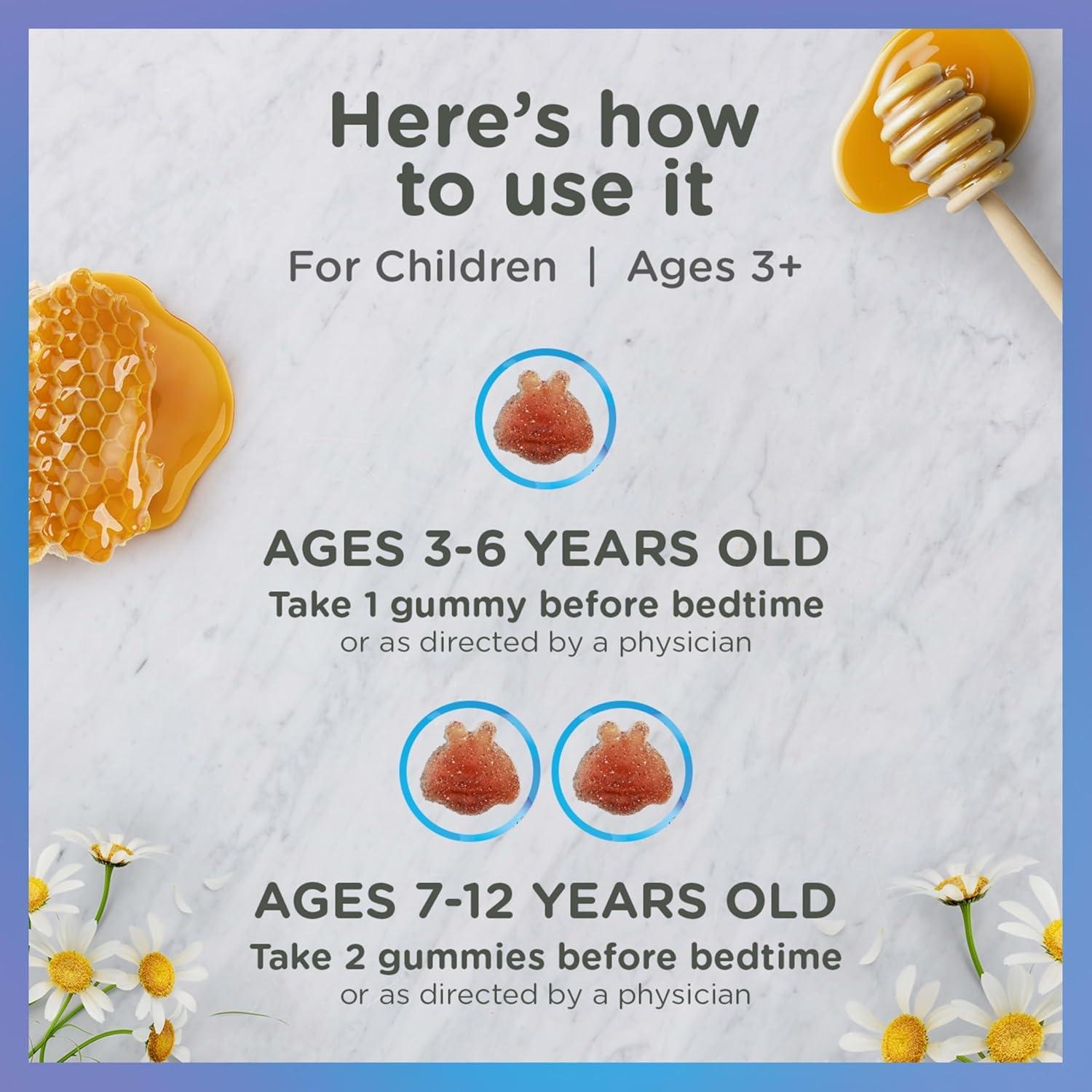 Gomitas Suaves para Dormir Zarbee's Niños 30ct Limón Frambuesa