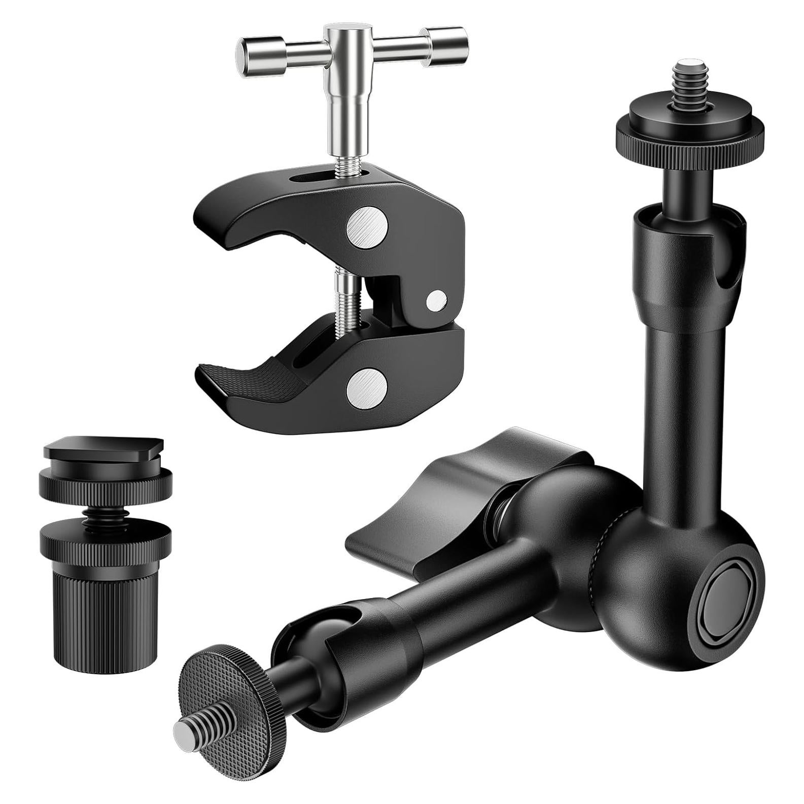 Soporte de Cámara EMART con Brazo Mágico 18cm y Super Clamp