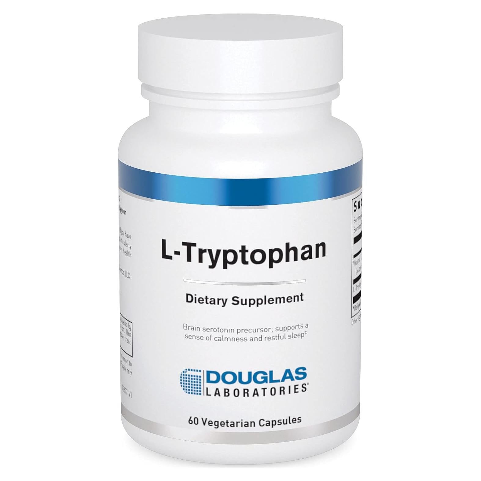 L-Triptófano Douglas Laboratories 60 Cápsulas Vegetarianas