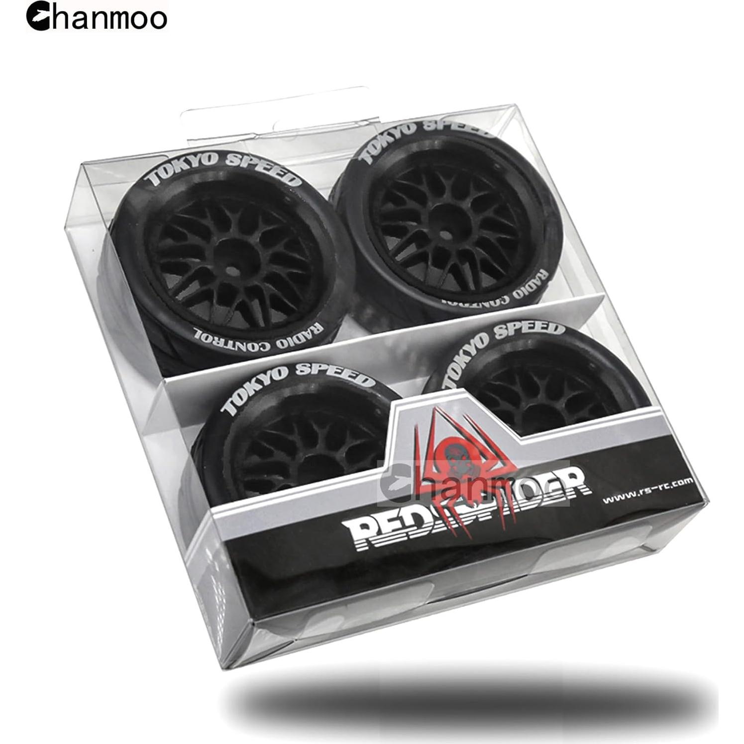 Neumáticos RC On Road 1/10 Chanmoo 65mm 4 Piezas Drift