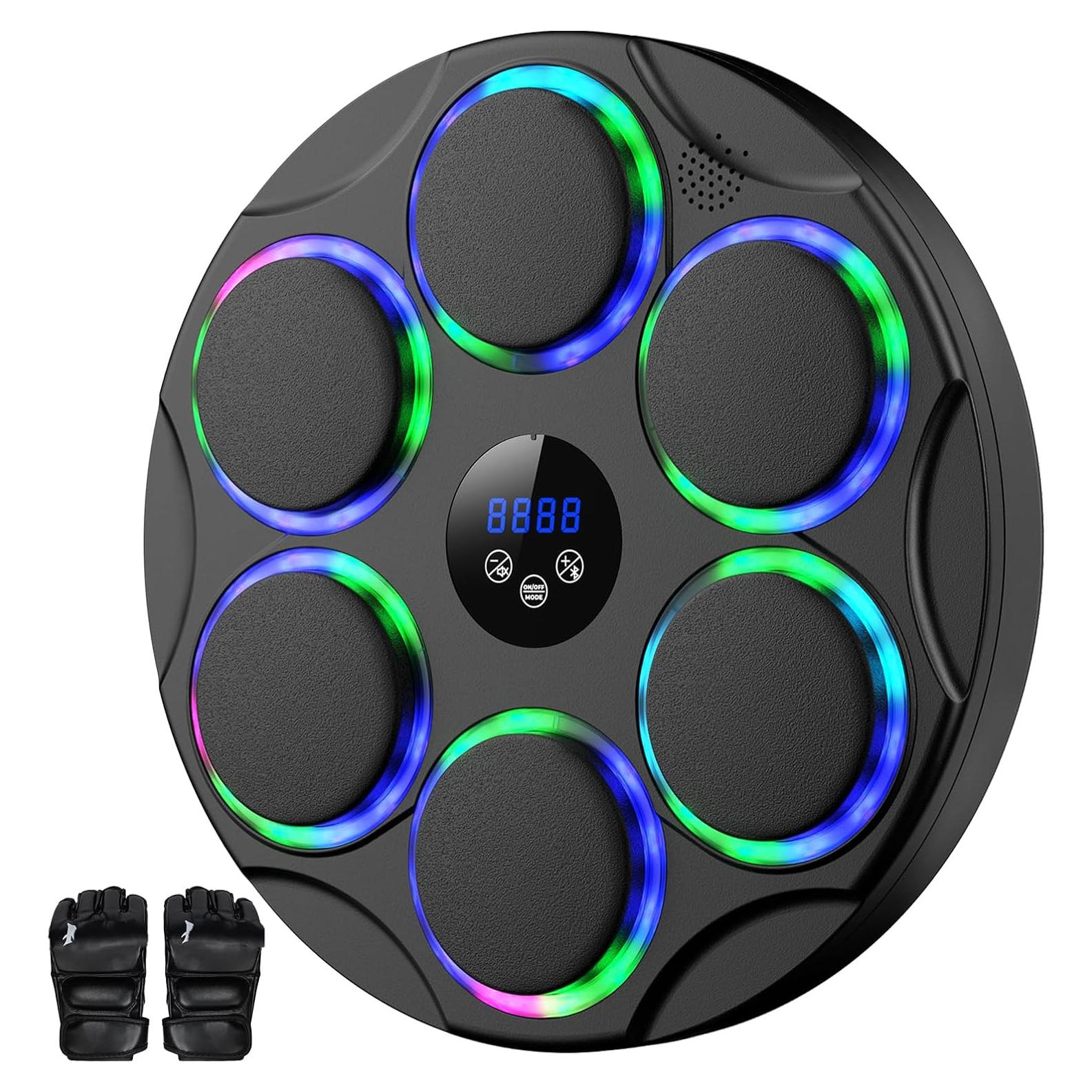 Máquina de Boxeo Musical VOSFEEL PW-030 Ajustable con Guantes