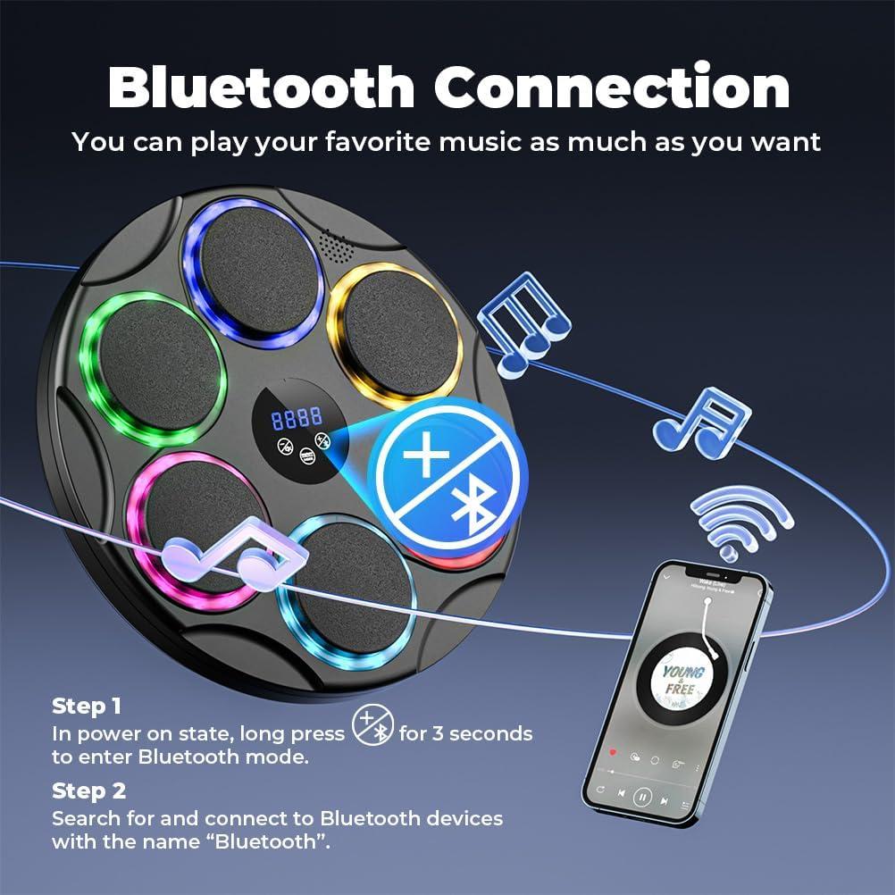 Máquina de Boxeo Musical VOSFEEL PW-030 Ajustable con Guantes