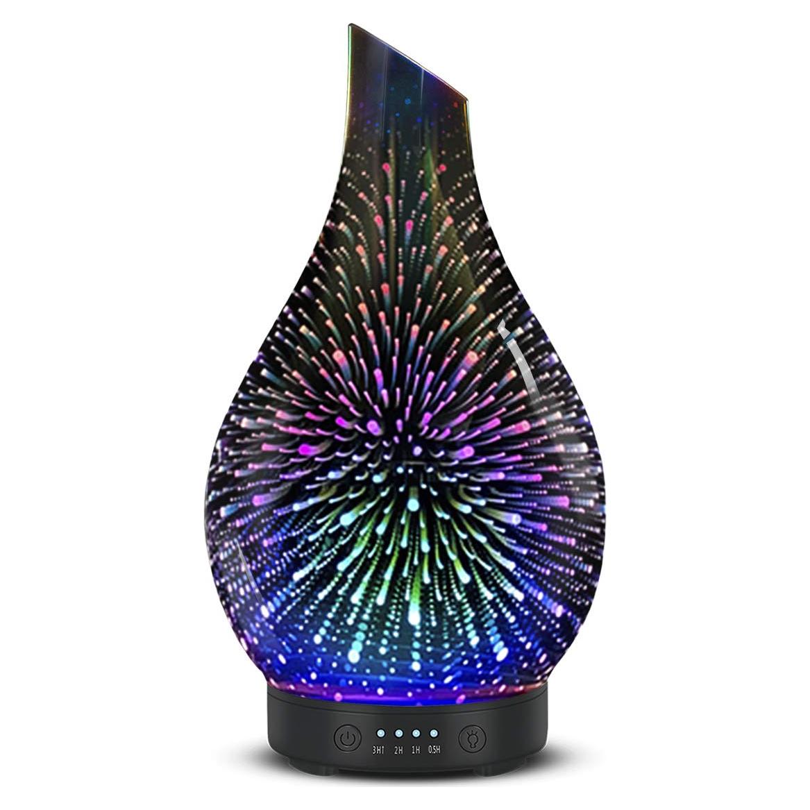 Difusor de Aceite Esencial EQUSUPRO 120ml Ultrasónico Plata