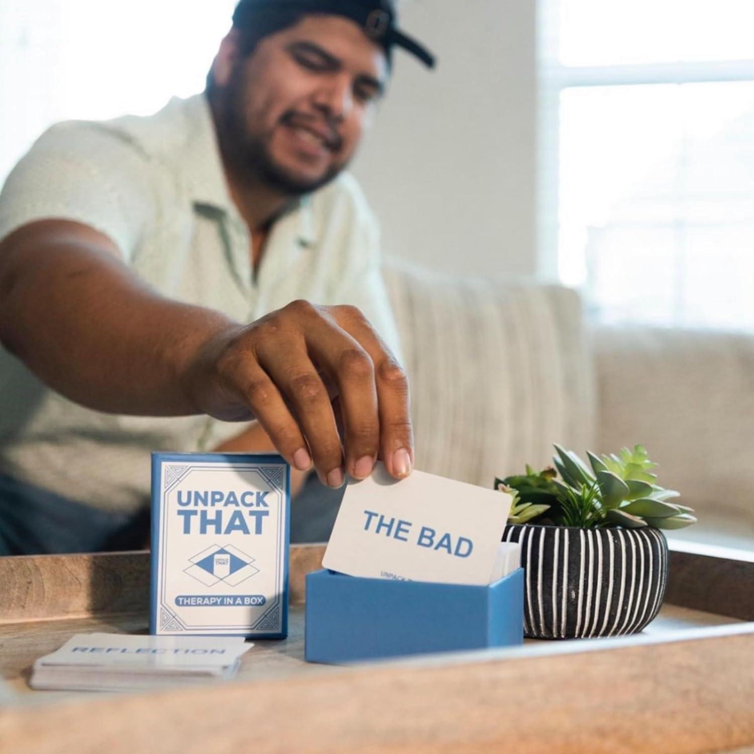 Juego de Cartas de Conversación Unpack That - 125 Preguntas