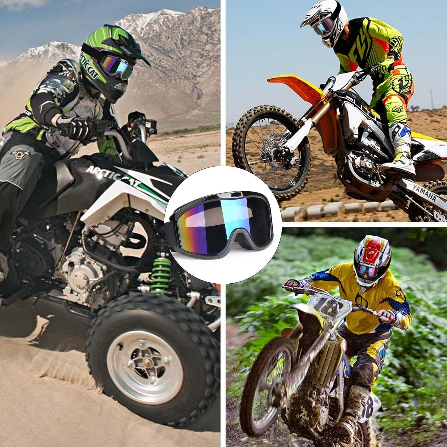 Gafas de Motocross Dmeixs GOGMSI Negro UV para Adultos