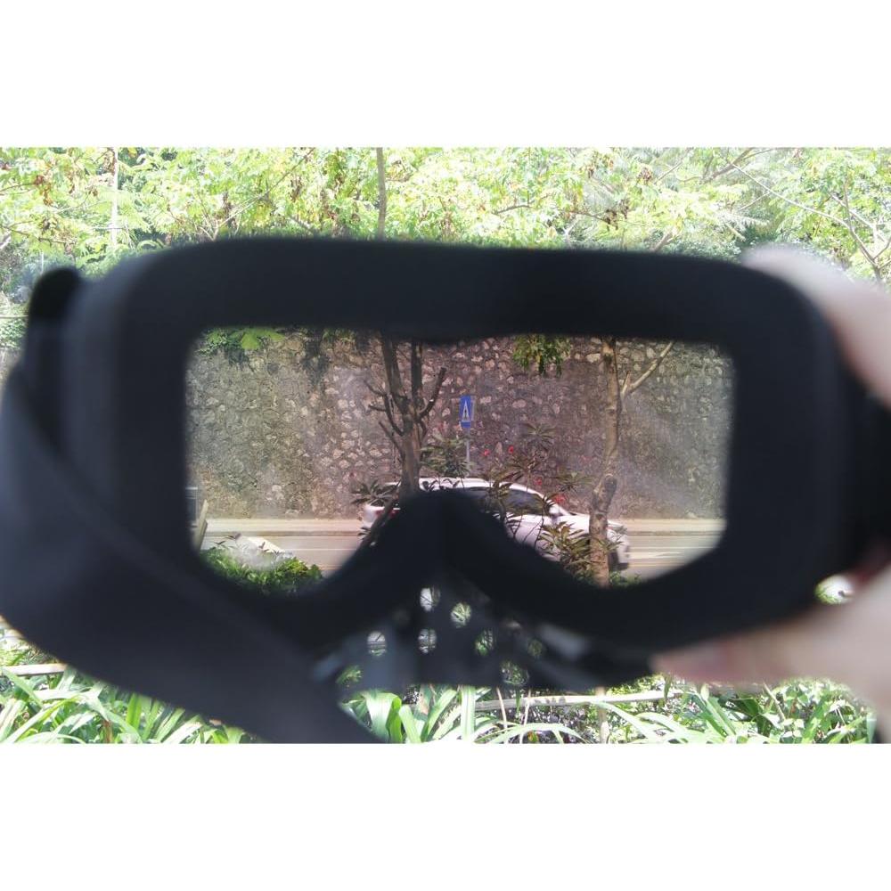 Gafas de Motocross Dmeixs Lente Colorido Anti UV y Anti Niebla