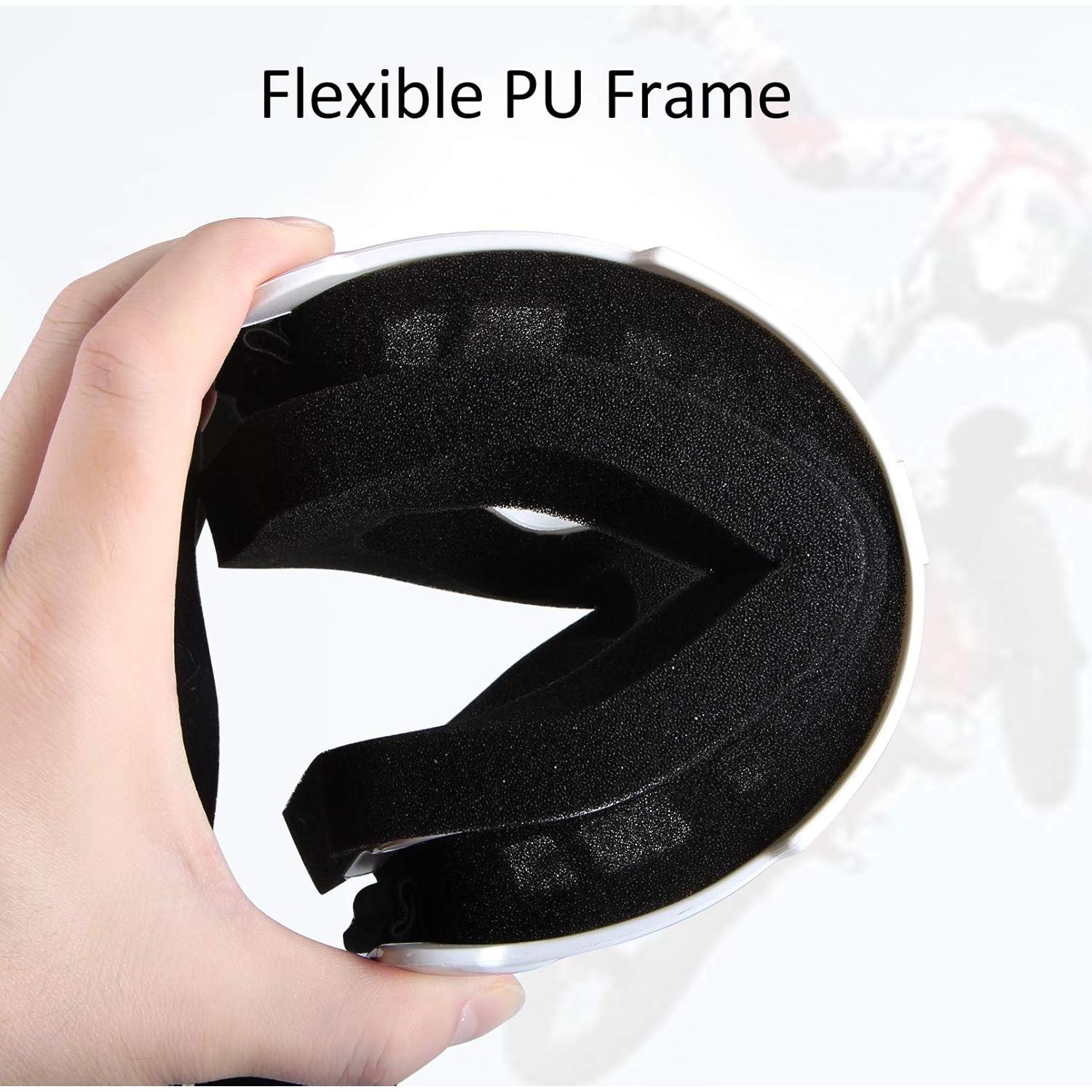 Gafas de Motocross Dmeixs - Anti UV, Anti Niebla, Ajustables