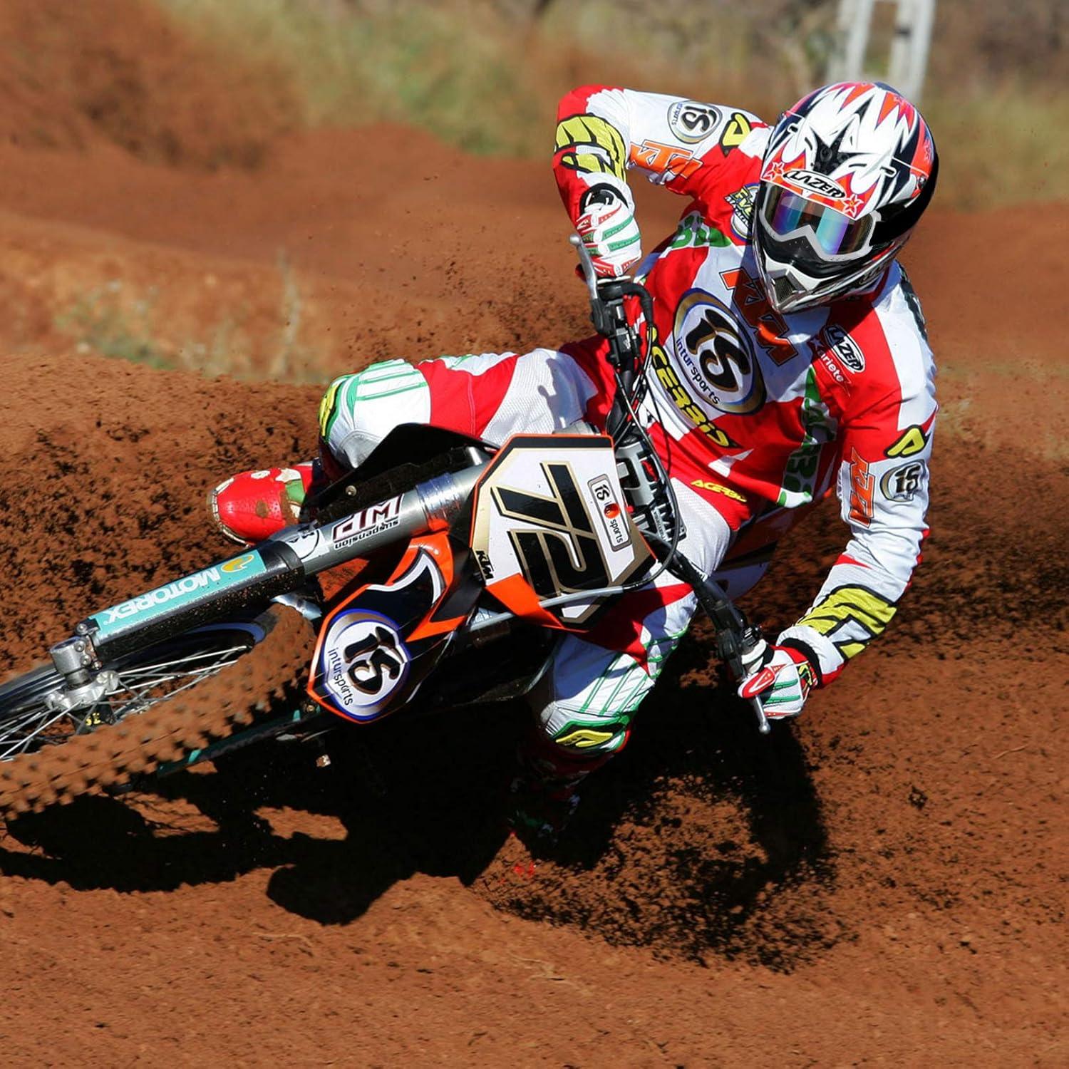 Gafas de Motocross Dmeixs - Anti UV, Anti Niebla, Ajustables