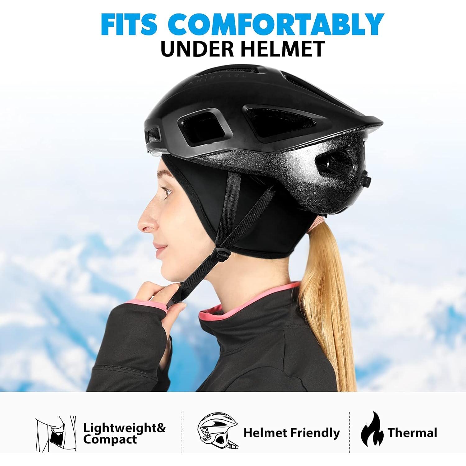 Gorro de Invierno para Mujeres Hikenture con Agujero para Coleta