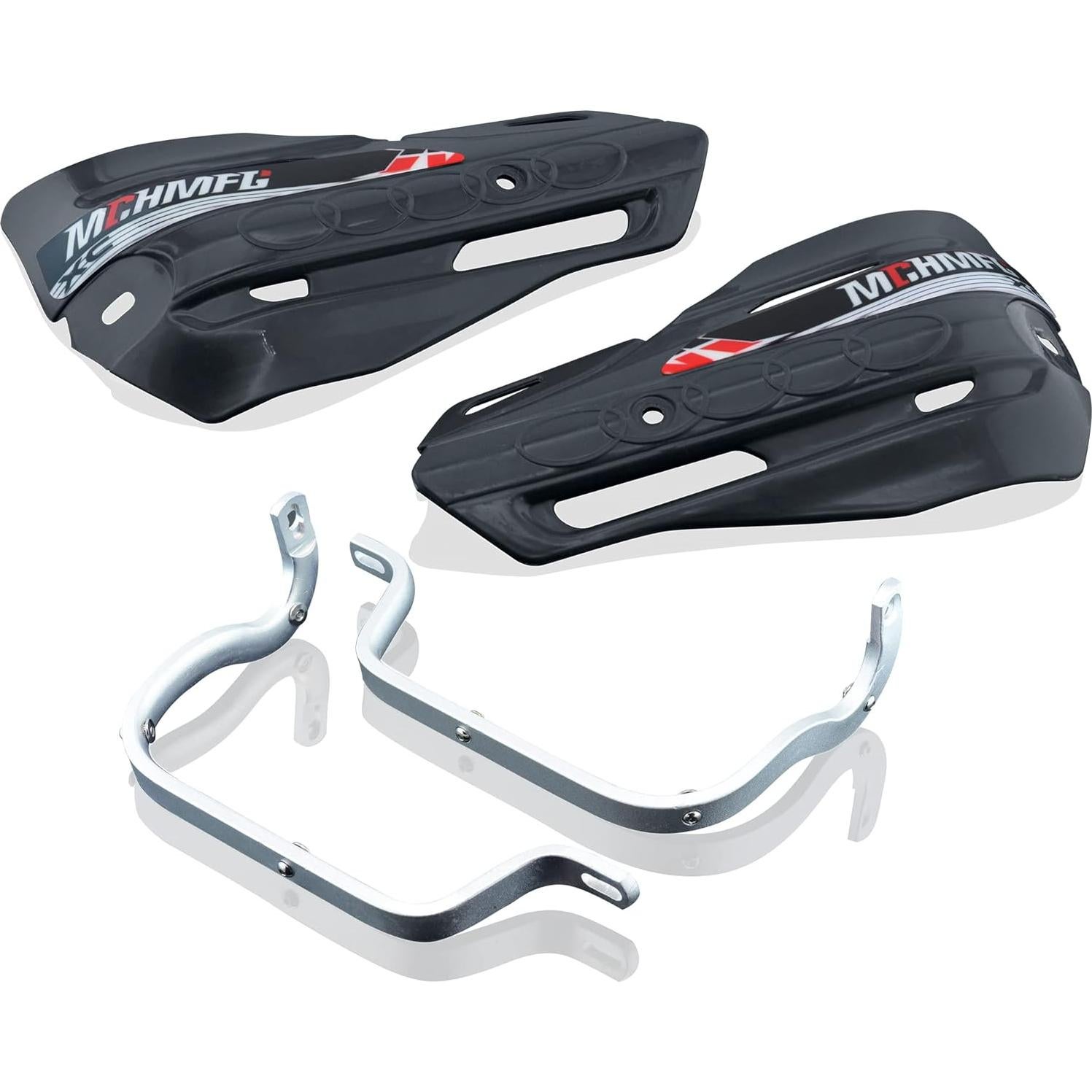 Guardias de Manos Fewfuss para Dirt Bike y ATV - Negro