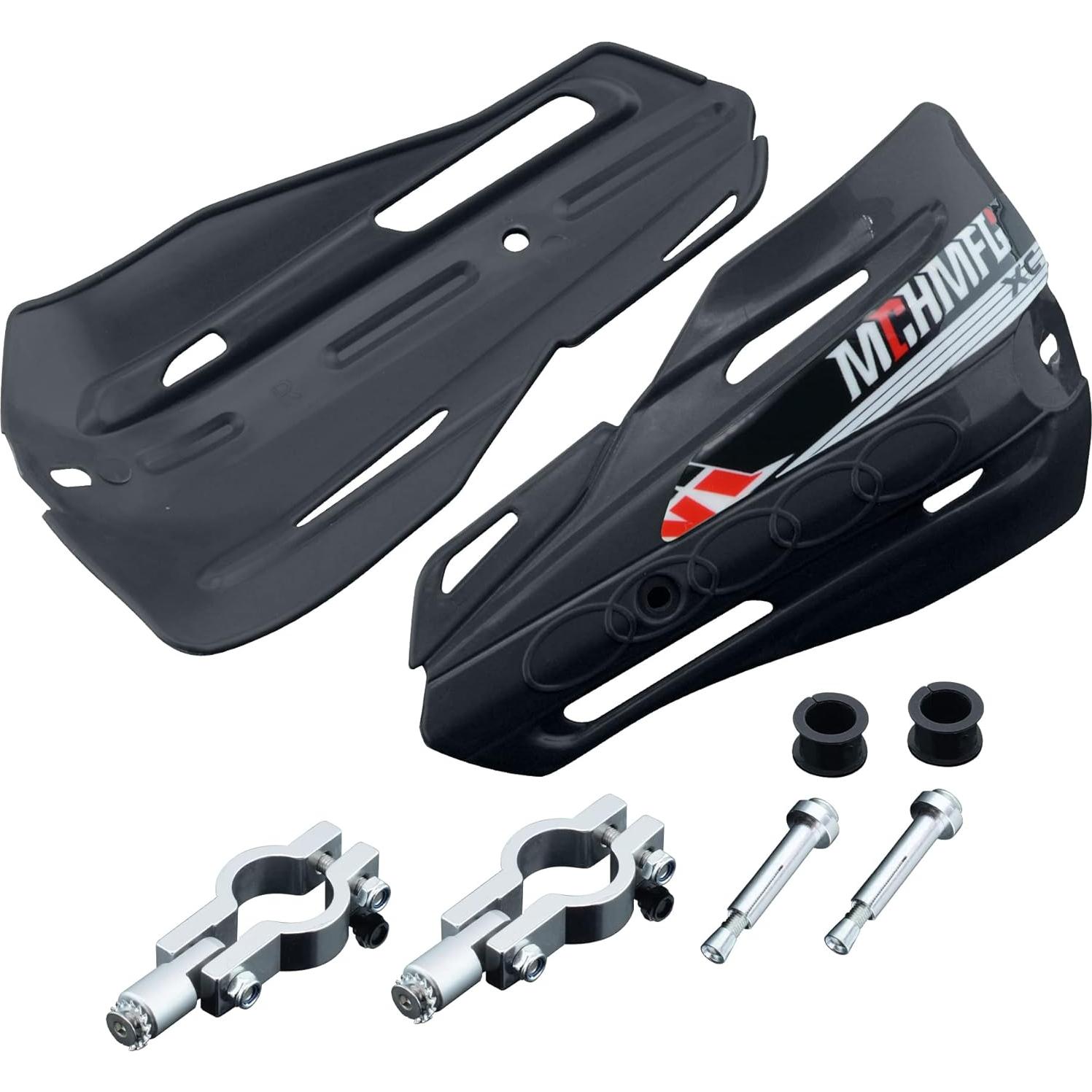 Guardias de Manos Fewfuss para Dirt Bike y ATV - Negro