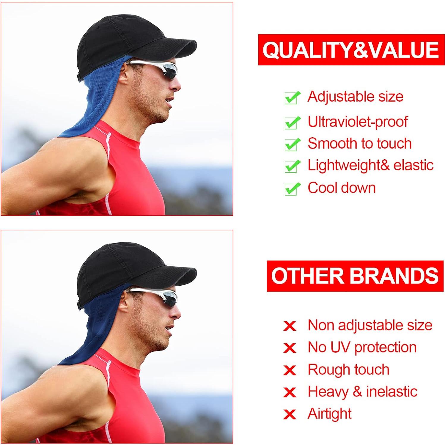 Gaiter de Cuello Tatuo Unisex 8 Piezas UV Protección Solar