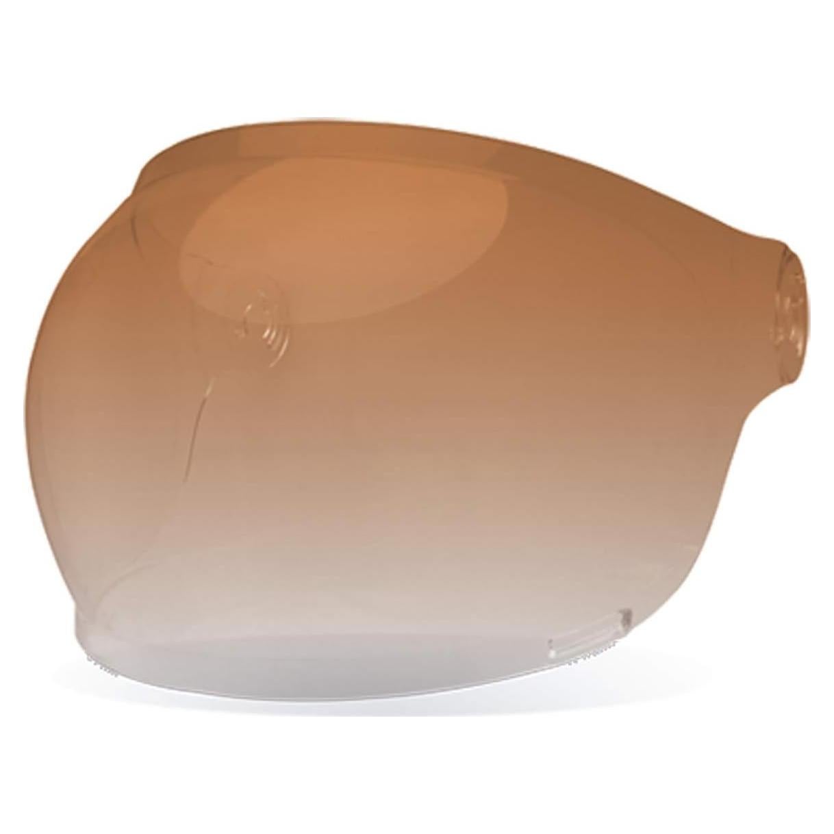 Visera Burbuja Bell Bullitt Degradado Ámbar Tirador Negro