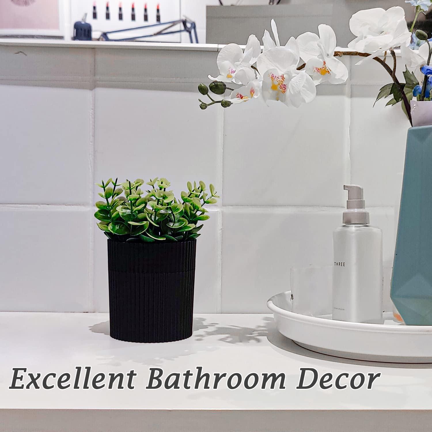 Estuche para Dentaduras YCROJBK con Diseño de Eucalipto 9.4x16.5cm