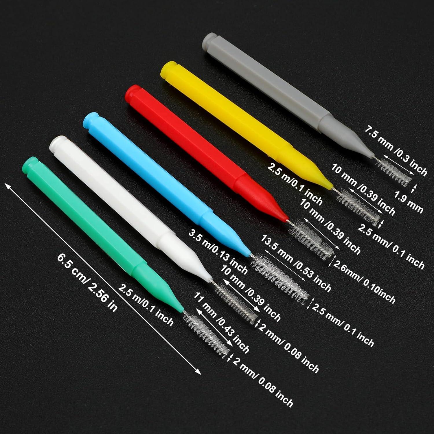 Cepillos Interdentales Patelai 100 Piezas Colores Variados