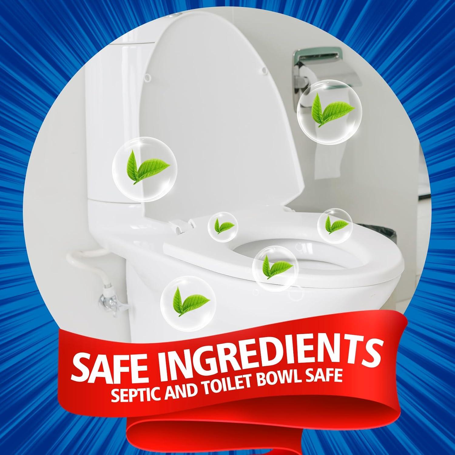 Tabletas Limpiadoras de Inodoro USKICH 20 Unidades Azul