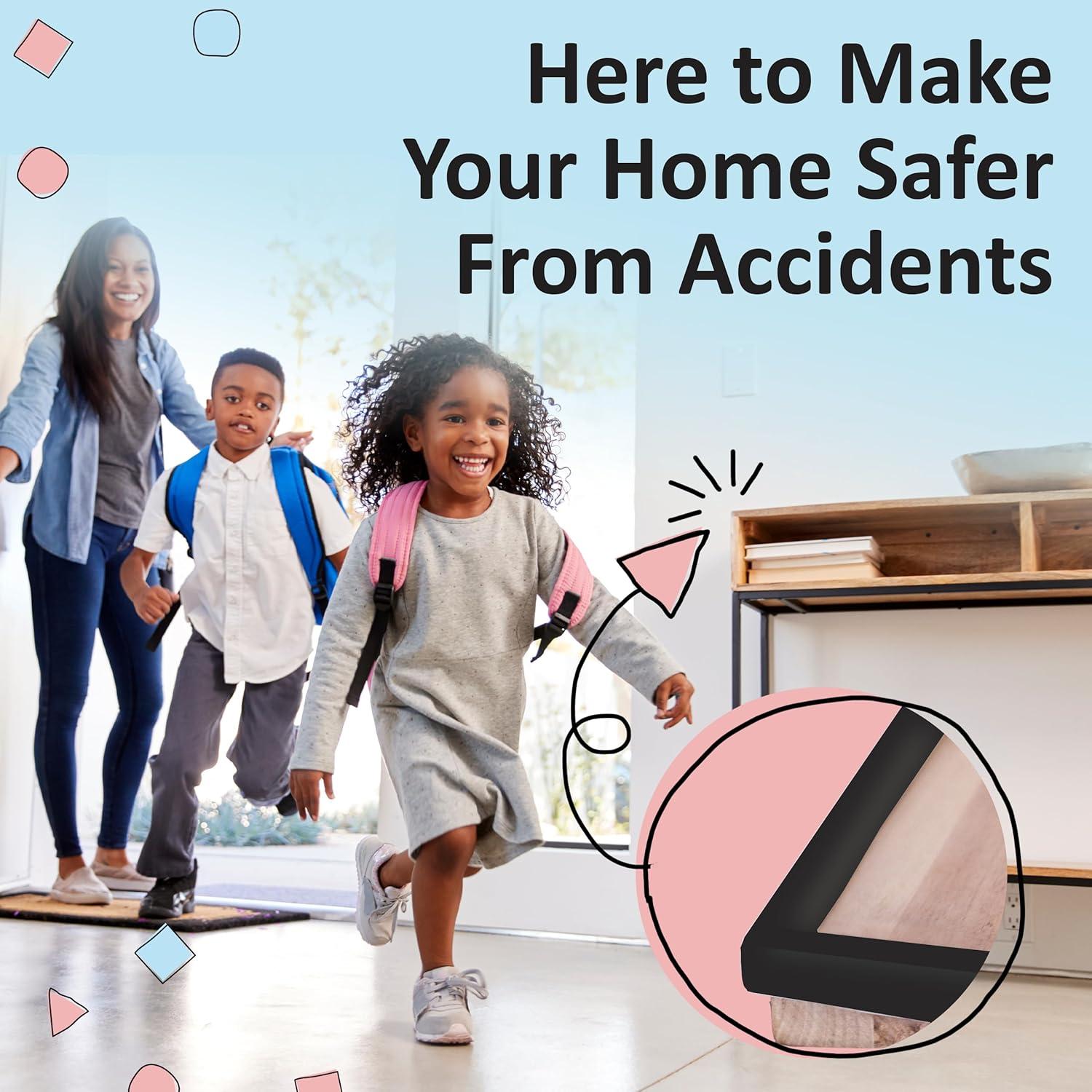 Protector de Bordes Bebé Earth 5m + 4 Esquinas Espuma Marrón