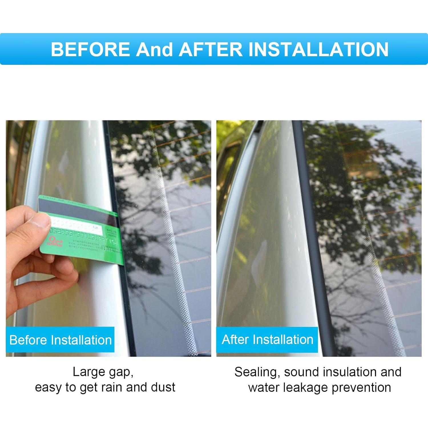 Tira de Sellado de Goma DOTAATDW 19mm x 7m para Parabrisas