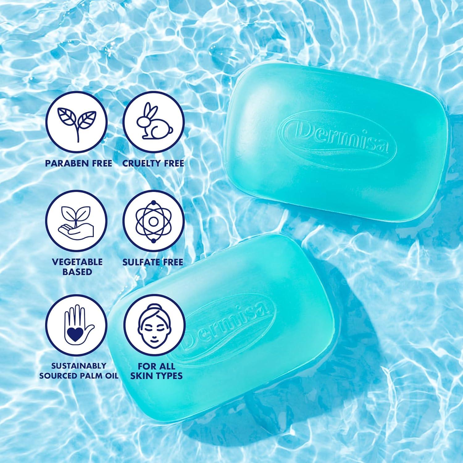 Barra de Glicerina Dermisa con Aloe Vera 85g - Jabón Natural Sin Parabenos