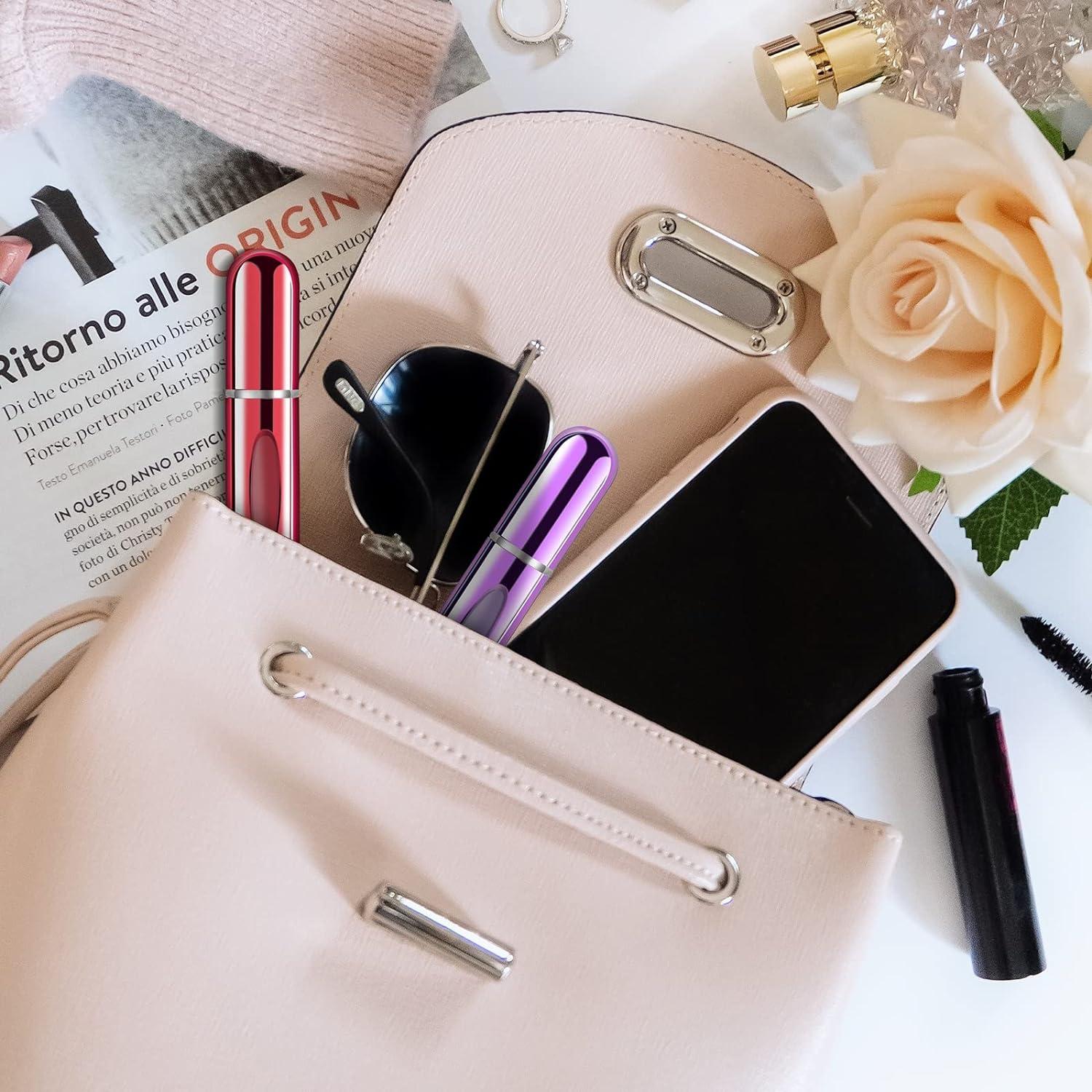 Botella Atomizador Perfume Portátil Recargable Yamadura Mini 5ml 4 Piezas