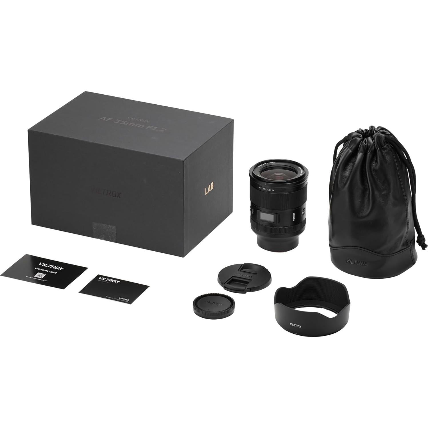 Lente VILTROX AF 35mm f/1.2 LAB FE para Sony E-Mount