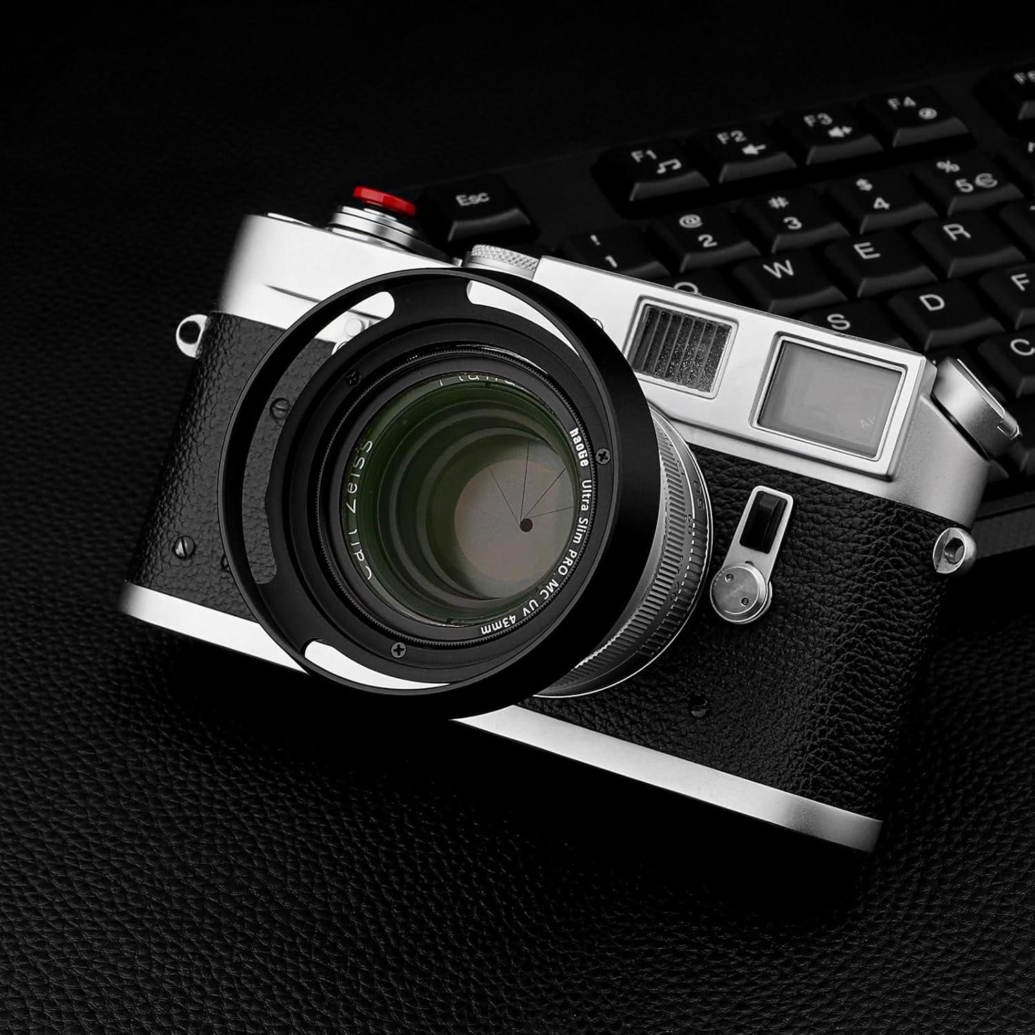Capuchón de Lente Metálico Haoge LH-ZV05 para Carl Zeiss y Voigtlander