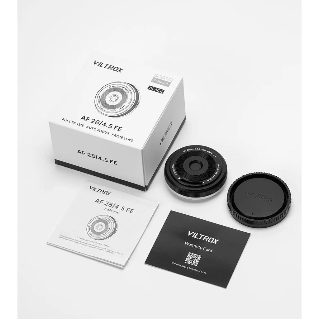 Lente VILTROX AF 28mm F4.5 Gran Angular E-Mount 400g