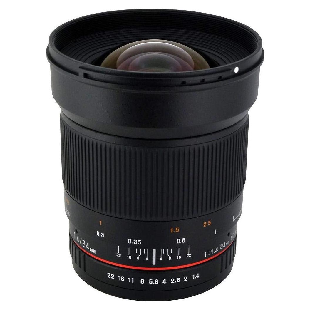 Lente Gran Angular Rokinon 24mm f/1.4 para Canon EF