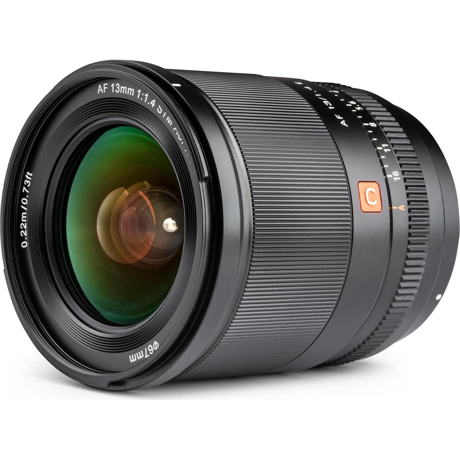 Lente VILTROX 13mm F1.4 para Cámaras Sony E - Ultra Gran Angular