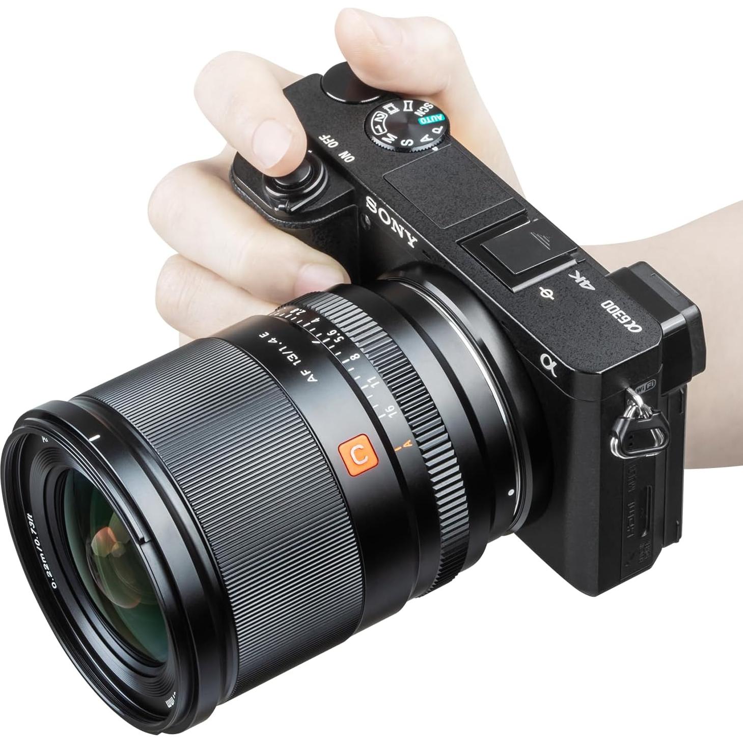 Lente VILTROX 13mm F1.4 para Cámaras Sony E - Ultra Gran Angular