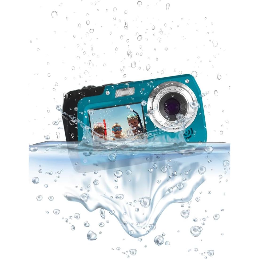 Cámara Digital Impermeable Minolta MN40WP 48MP Azul