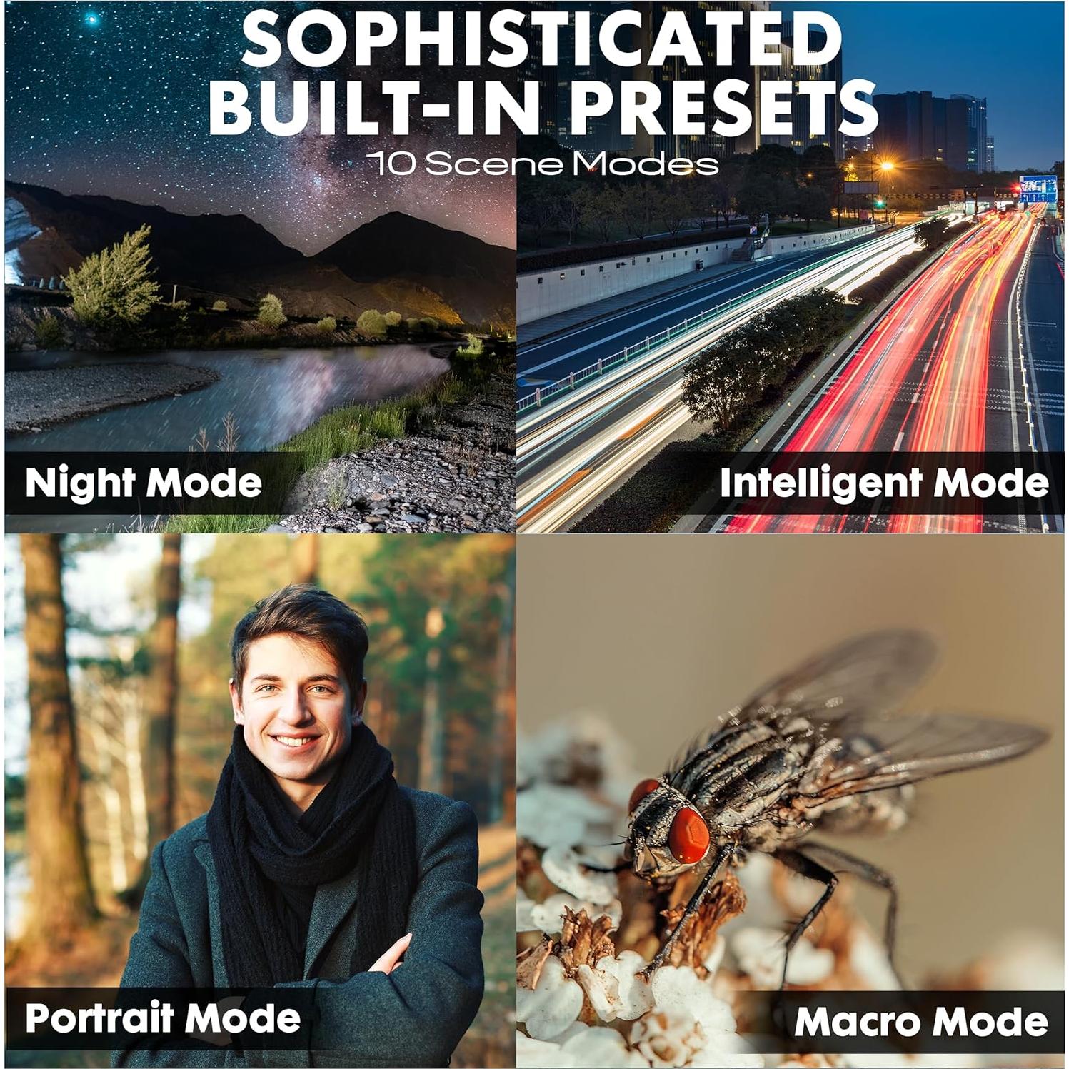 Cámara Digital Minolta ProShot 64MP - Zoom Óptico 10x, Video 4K