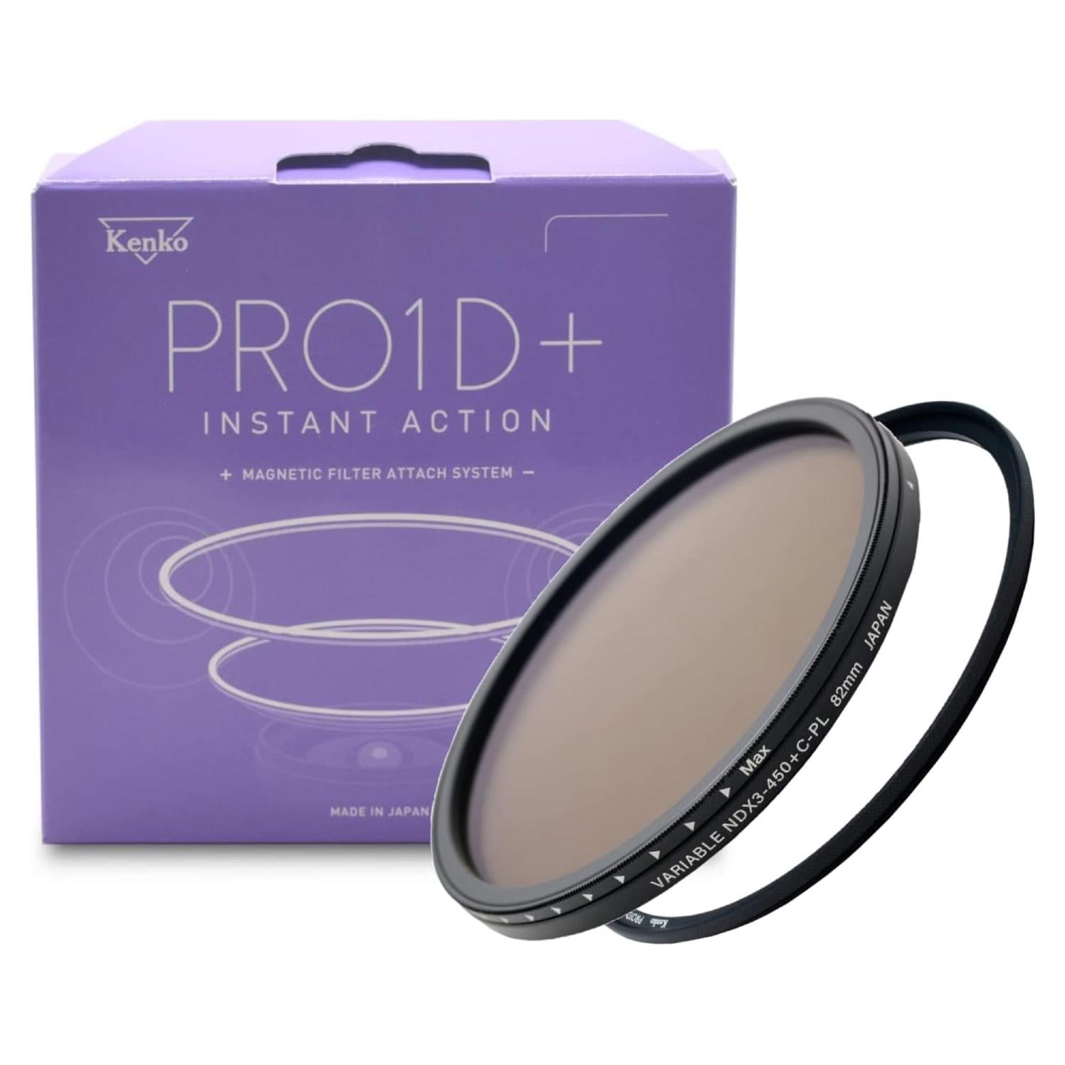 Filtro ND Magnético Kenko PRO1D+ 82mm Set NDX3-450+C-PL