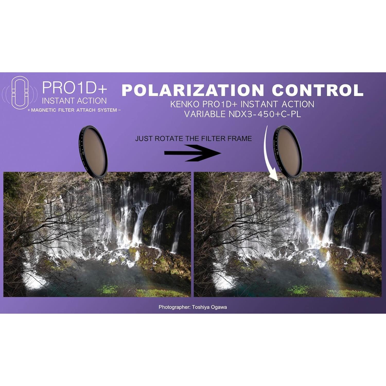 Filtro ND Magnético Kenko PRO1D+ 82mm Set NDX3-450+C-PL