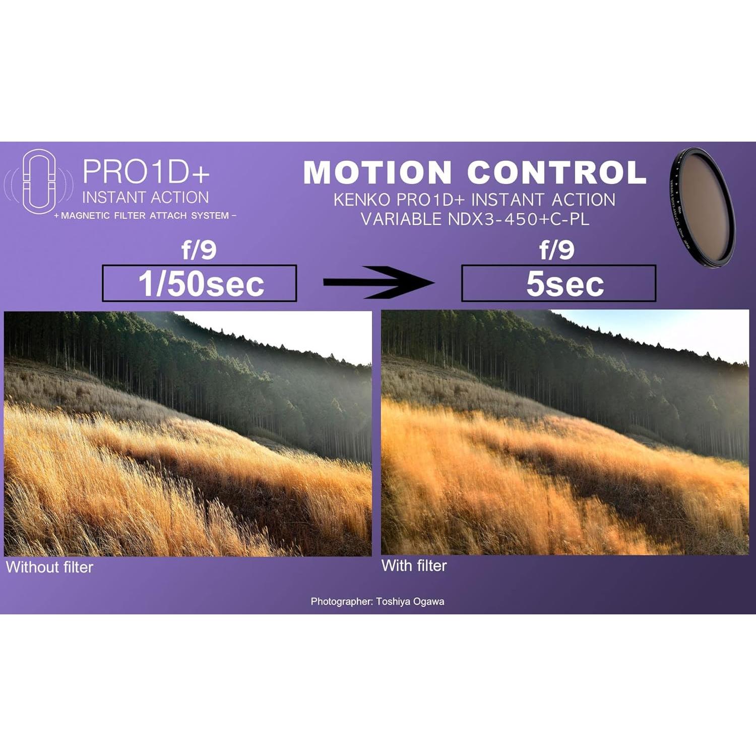 Filtro ND Magnético Kenko PRO1D+ 82mm Set NDX3-450+C-PL