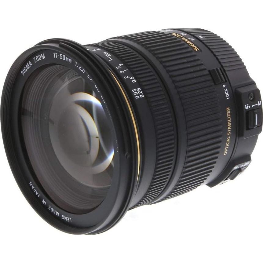 Lente Sigma 17-50mm f/2.8 DC OS HSM para Canon DSLR