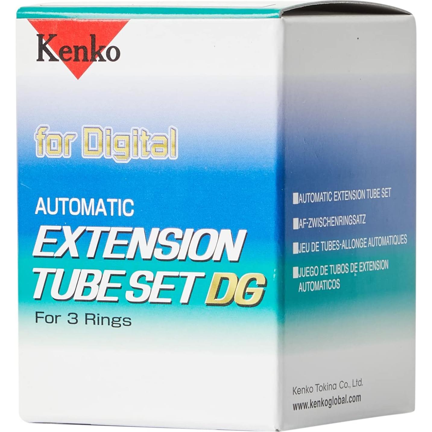 Juego de Anillos de Extensión Kenko DG 12/20/36mm para Nikon