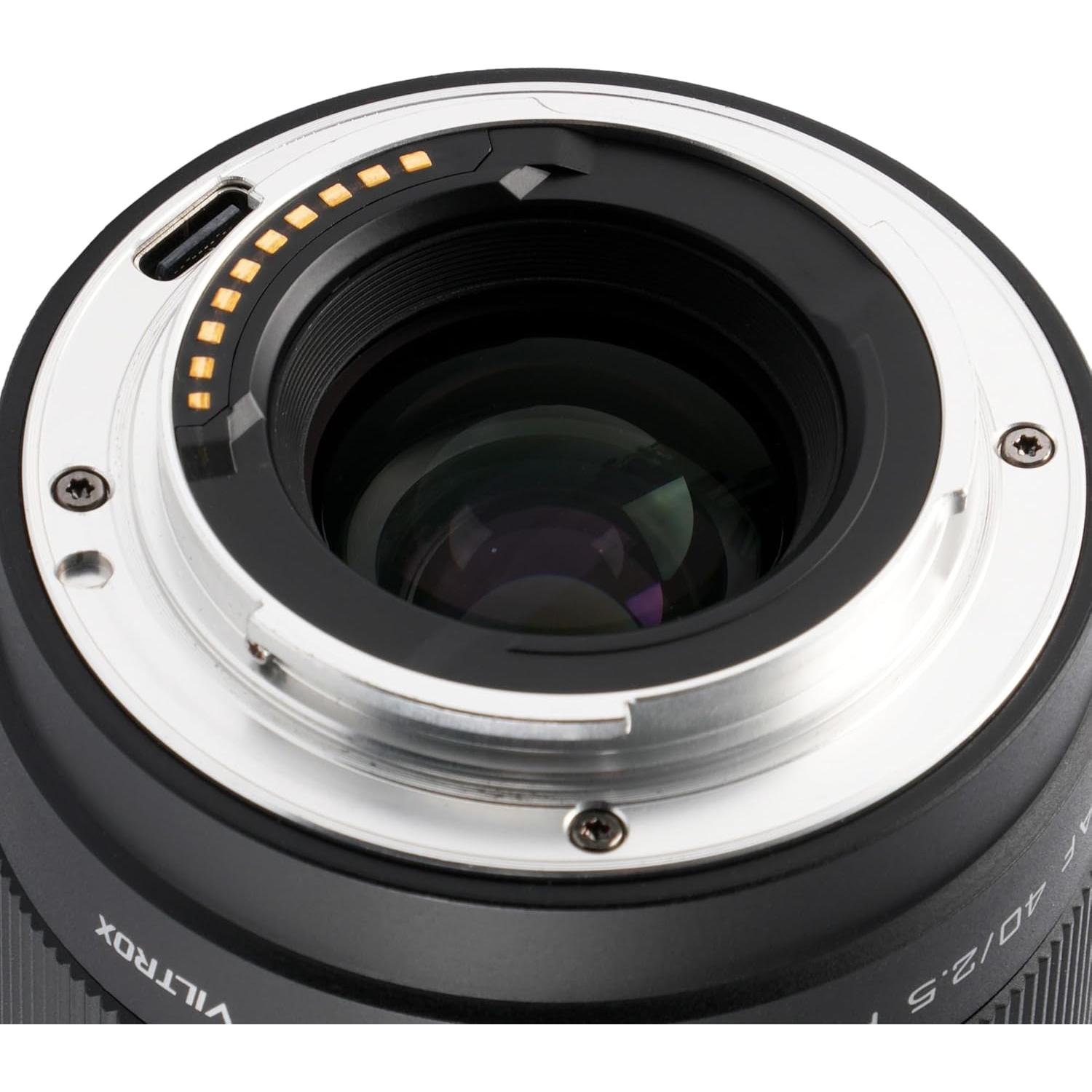 Lente Viltrox AF 40mm f2.5 E para Sony - Compacta y Ligera