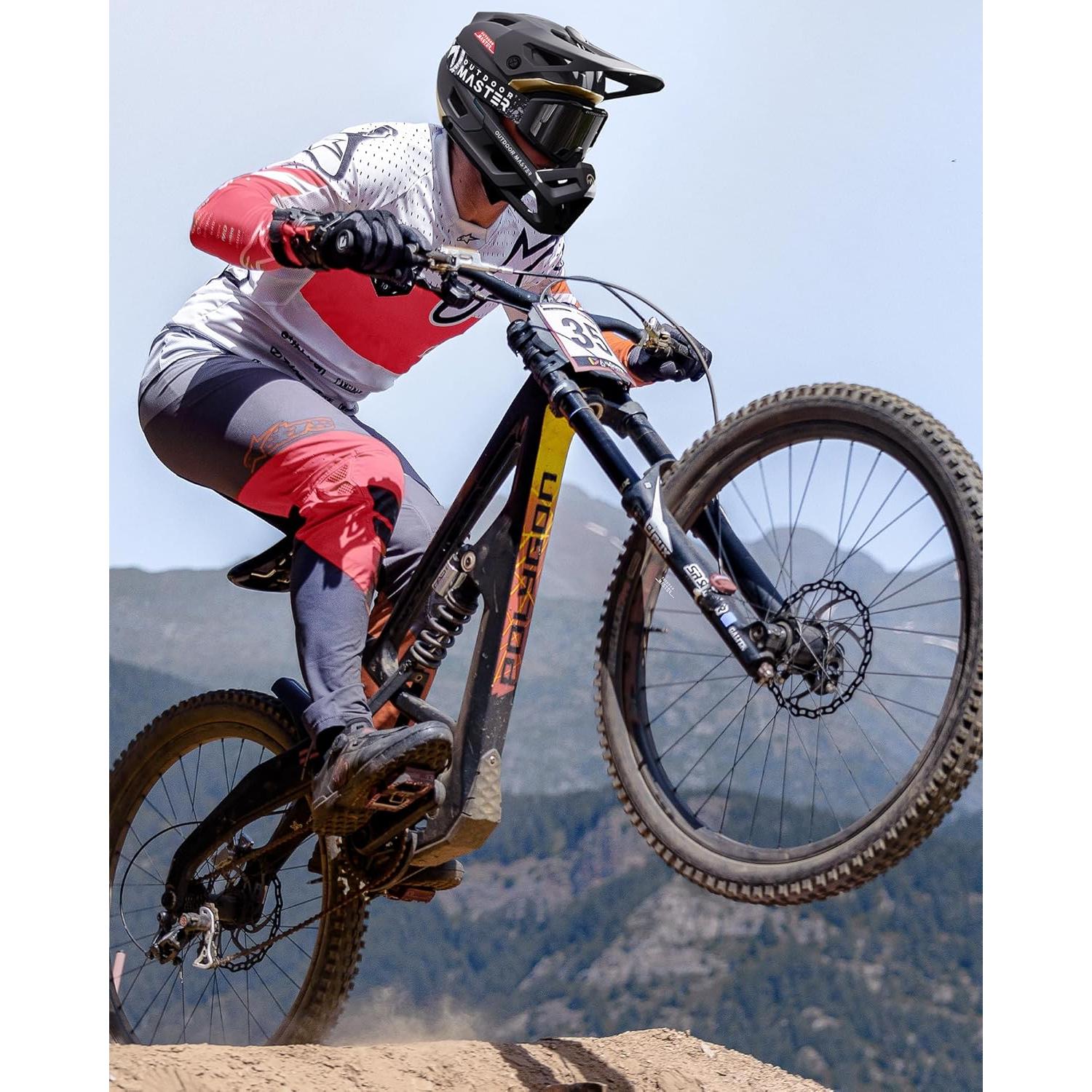 Casco Full Face OutdoorMaster Rinoceronte Azul Cielo 57-62 cm