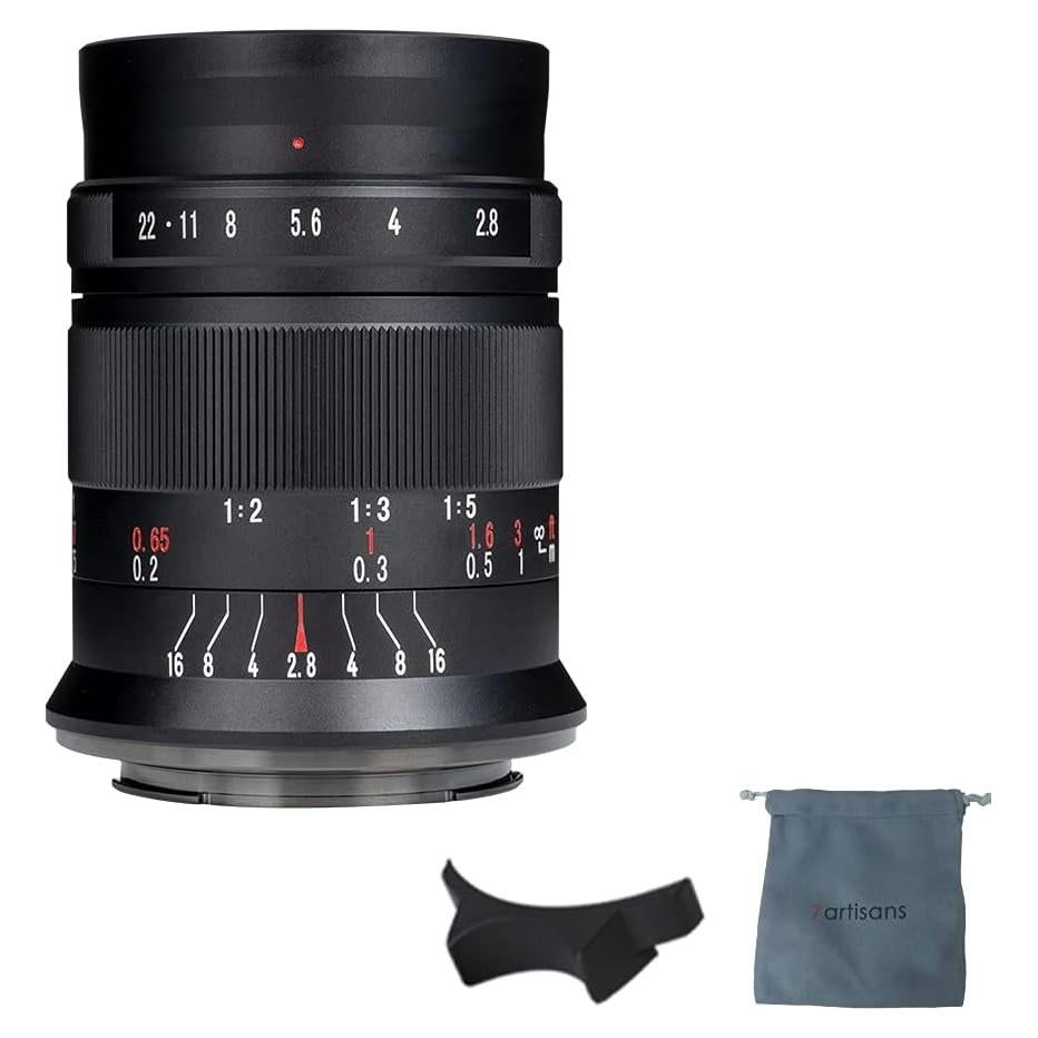 Lente Macro 60mm F2.8 7artisans para Fujifilm X - Enfoque Manual