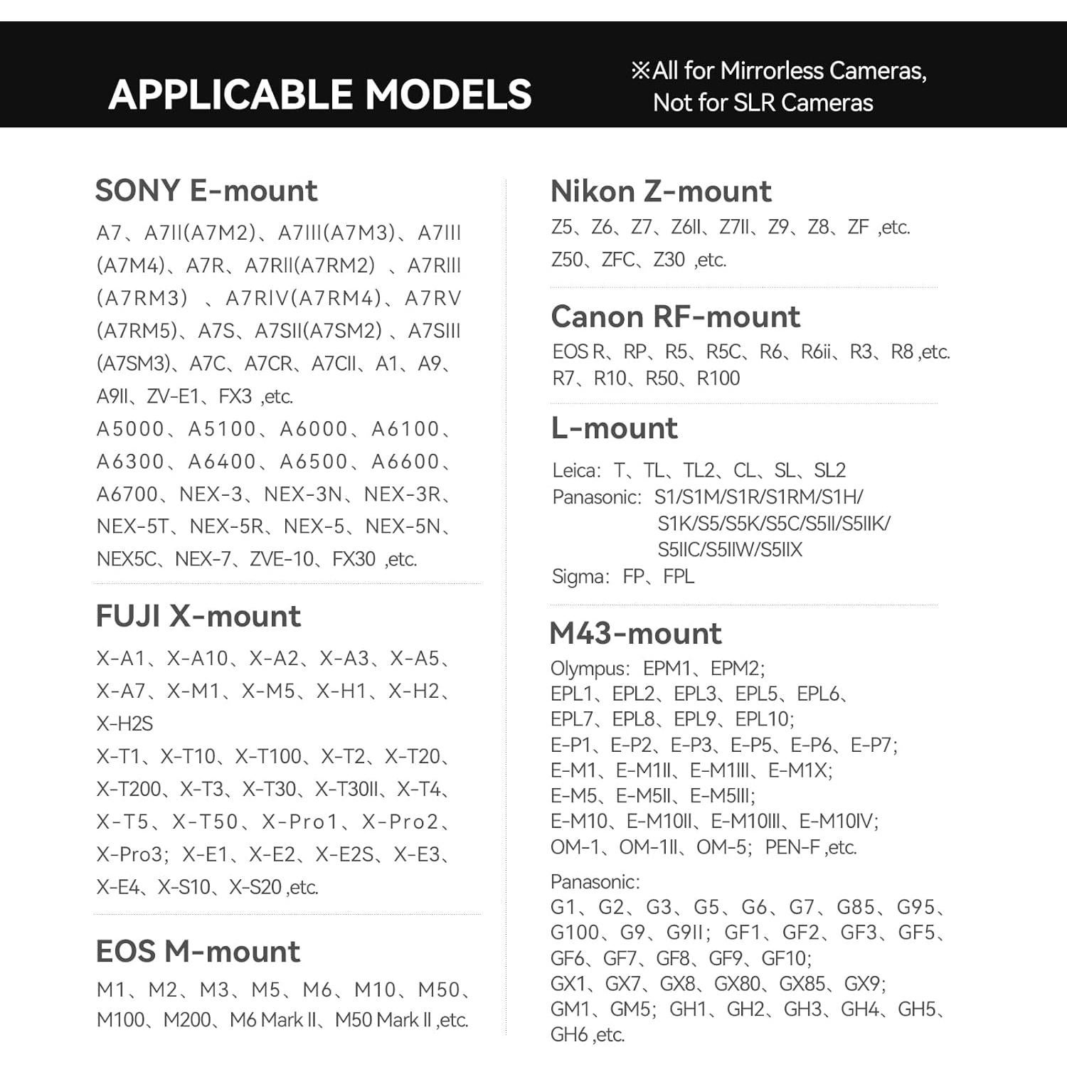 Lente TTArtisan 50mm F1.2 Manual MFT para Cámaras Micro 4/3