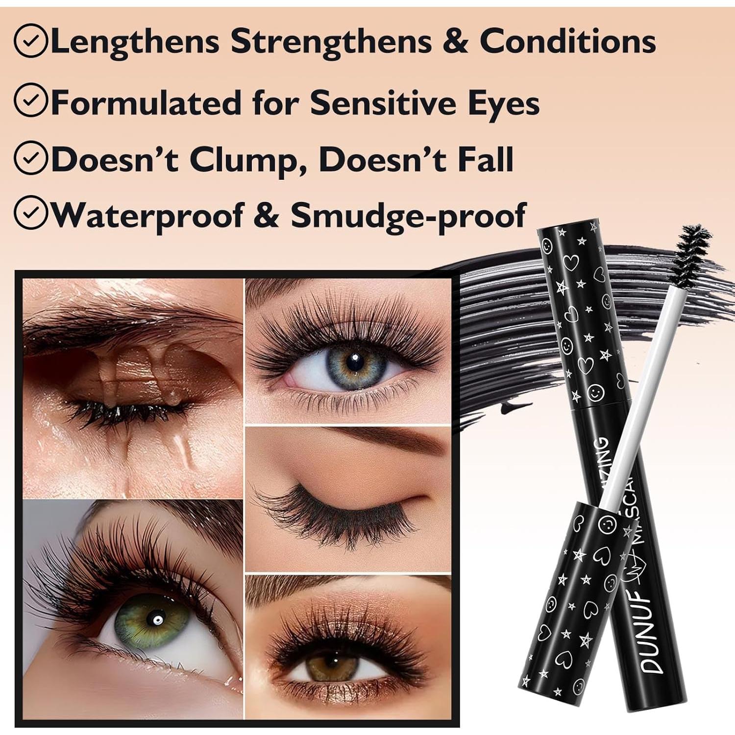 Máscara de Pestañas Wavuketu Verde 29ml Voluminizadora