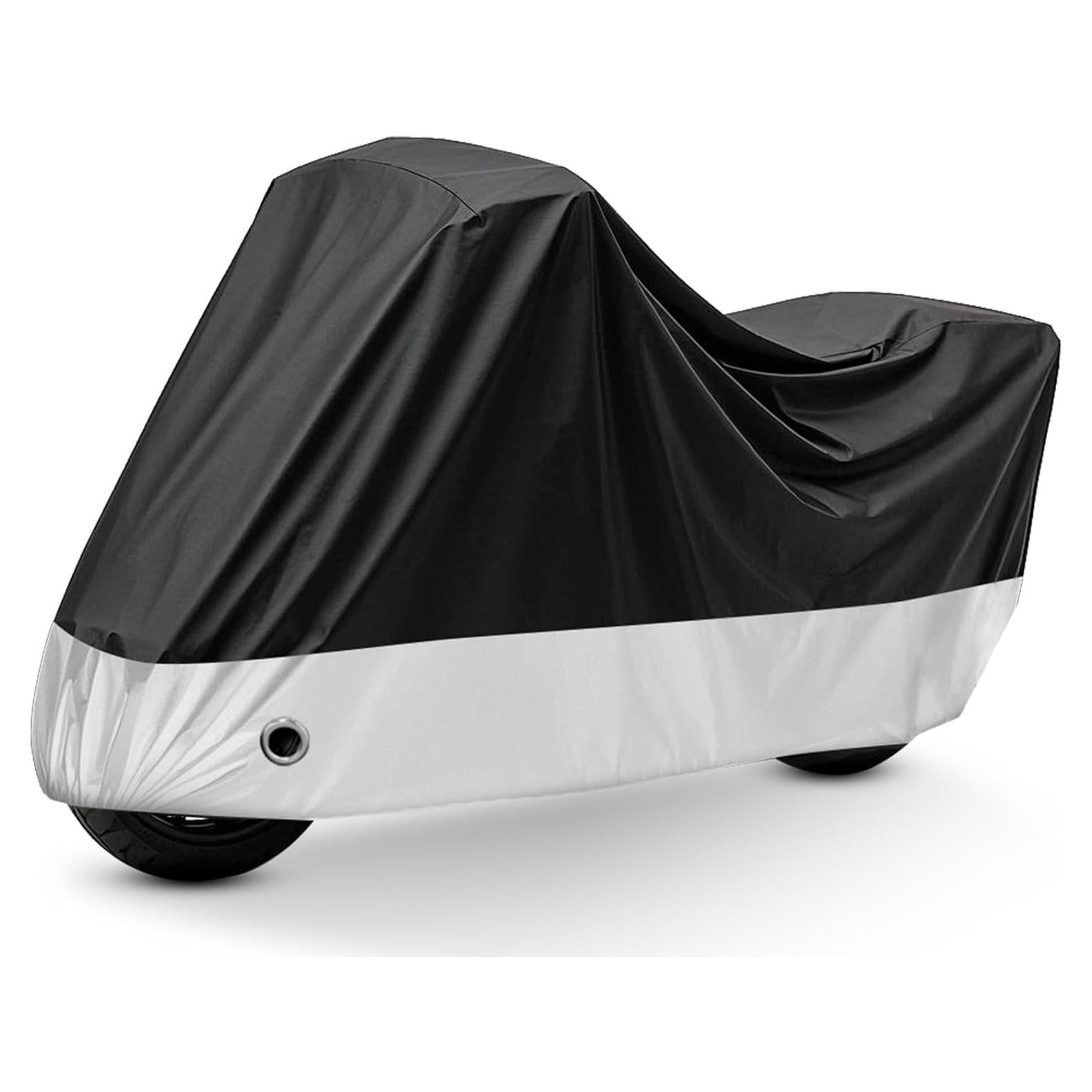 Cubierta de Motocicleta Impermeable XYZCTEM 91" (231 cm) con Bolsa