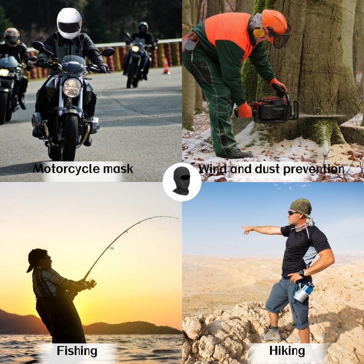 Máscara Balaclava Camo XY3545HS Unisex - Protección UV y Viento