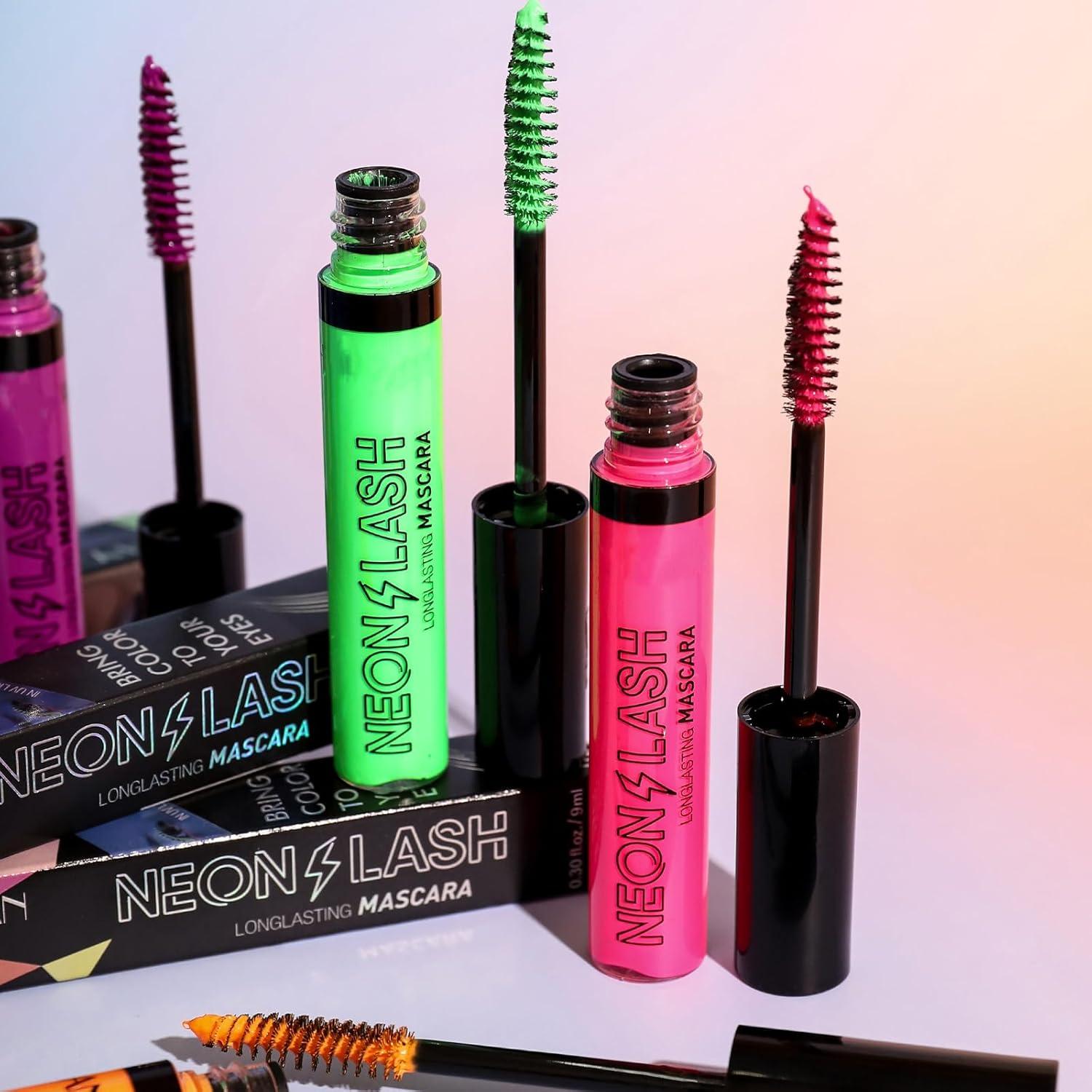 Juego de 6 Máscaras Líquidas Mate Mrettick UV Neón